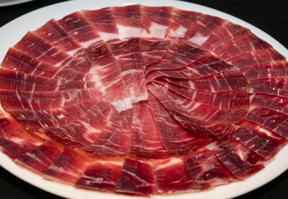 plato de jamon bellota