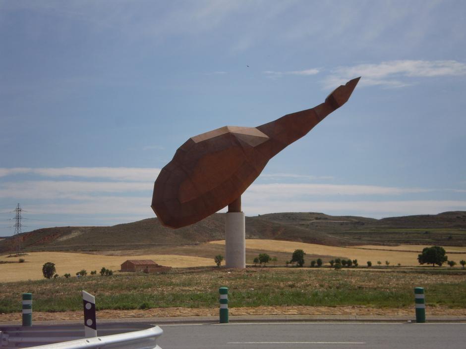 monumento jamón